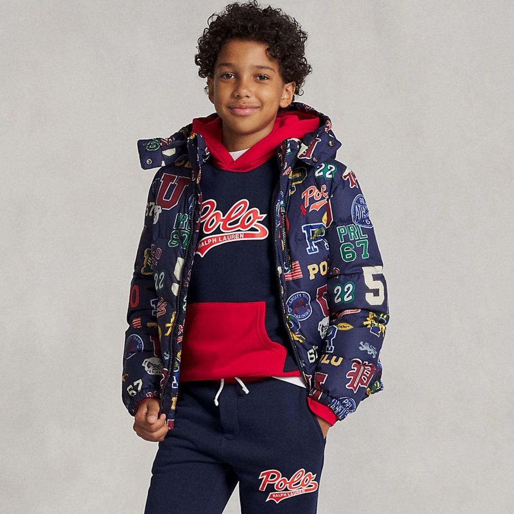 Polo Ralph Lauren Kids' Tossed Letterman Coat